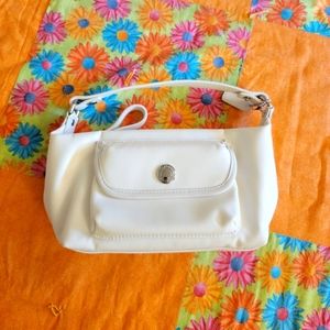 Mini White Coach Purse